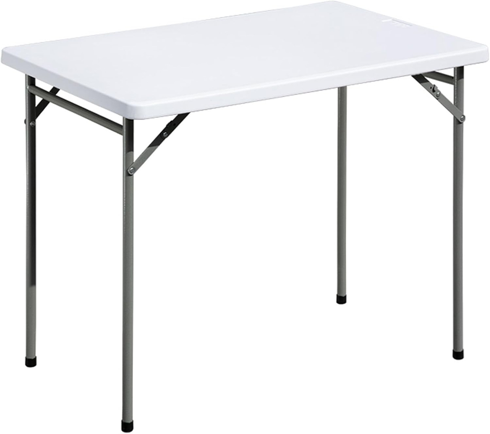 Folding Table 3ft Rectangular Plastic All-Occasion Portable Desk for Indoor
