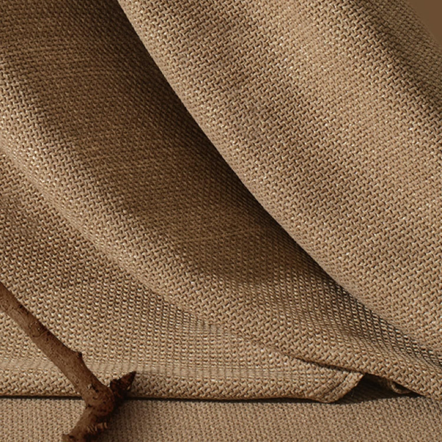 Waterproof Cotton & Linen Bedside Table Mat – Elegant Grey Nightstand Cover