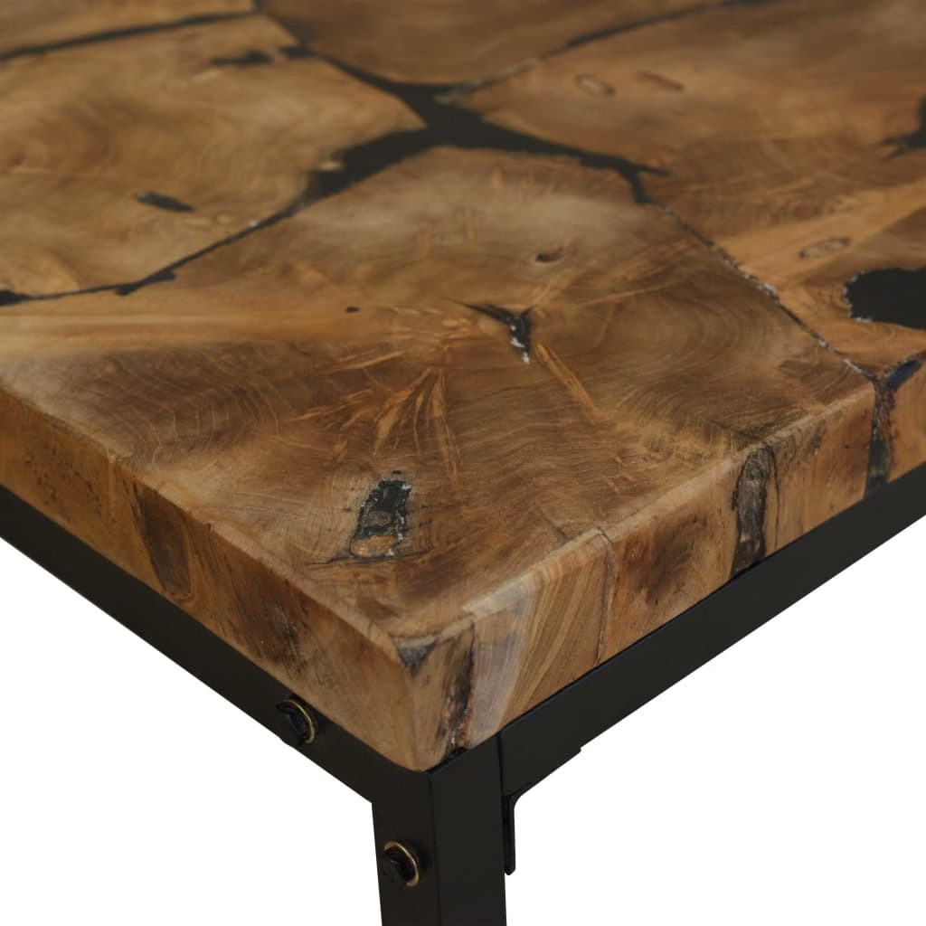 Coffee Table Teak Resin 43.3″x23.6″x15.7