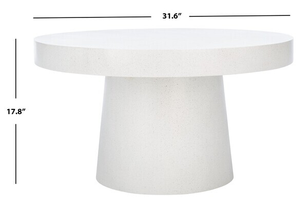 Safavieh JARIA FAUX CONCRETE COFFEE TBL, Reduced Price 2172752026 COF3000B