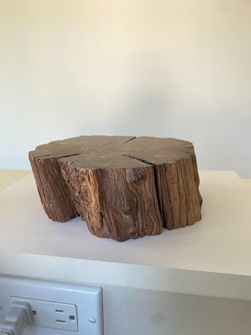 Wooden Stand, Solid teak wood Natural style, Perfect for Display/Plants/Crystals