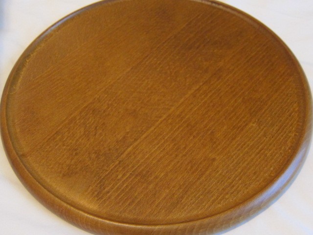 Ekornes Stressless Swing Round Table TEAK STAIN Made In Norway – New in box
