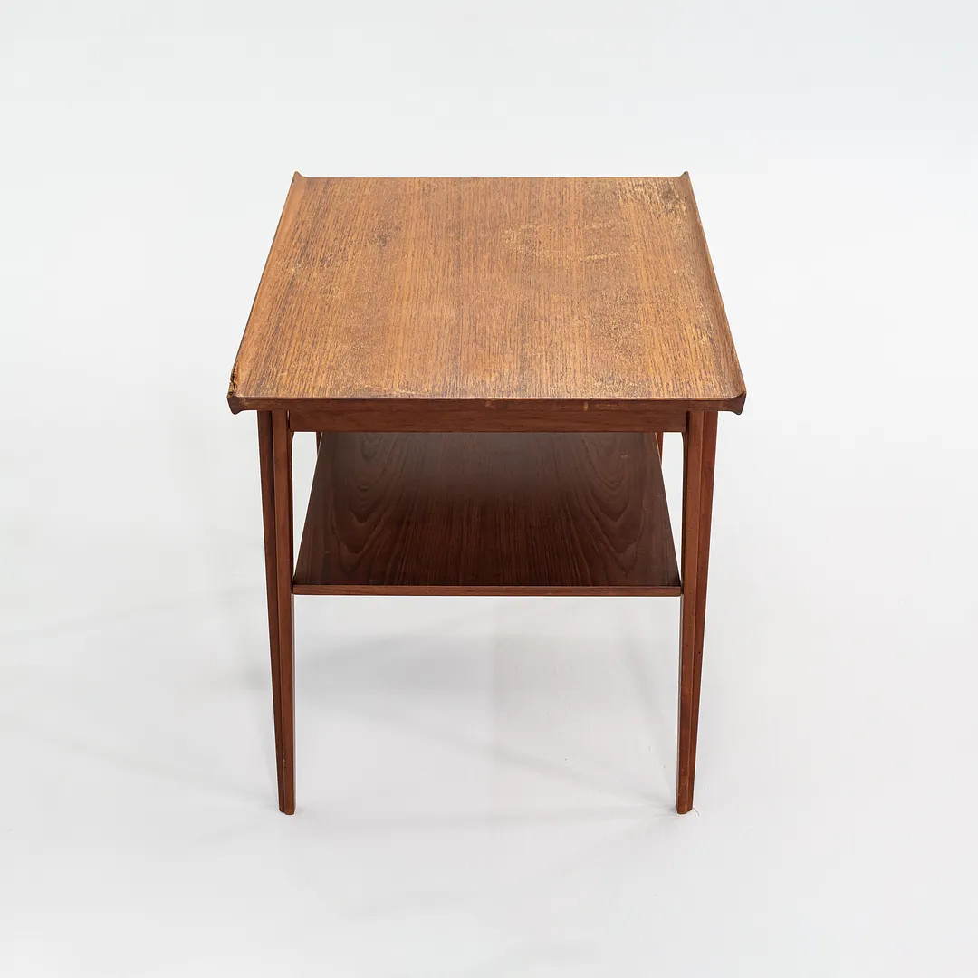 1950s Finn Juhl for France & Son 500 Series Side or End Table Teak 20×28 inches