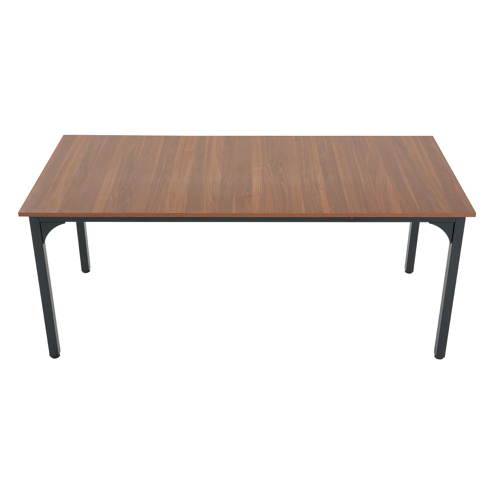 VEVOR 71in Rectangle Dining Table Wood Kitchen Table for 6-8 Person Brown