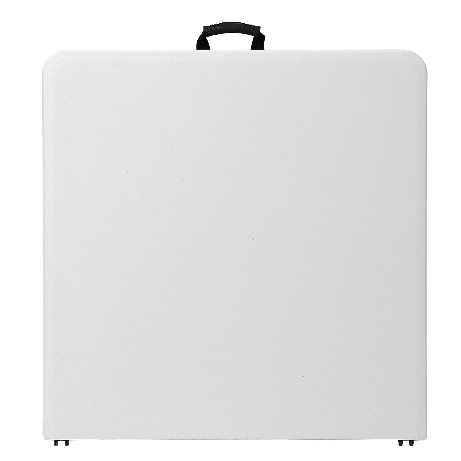 4ft Plastic Folding Table Fold-in-Half Portable Camping Table for Picnic White