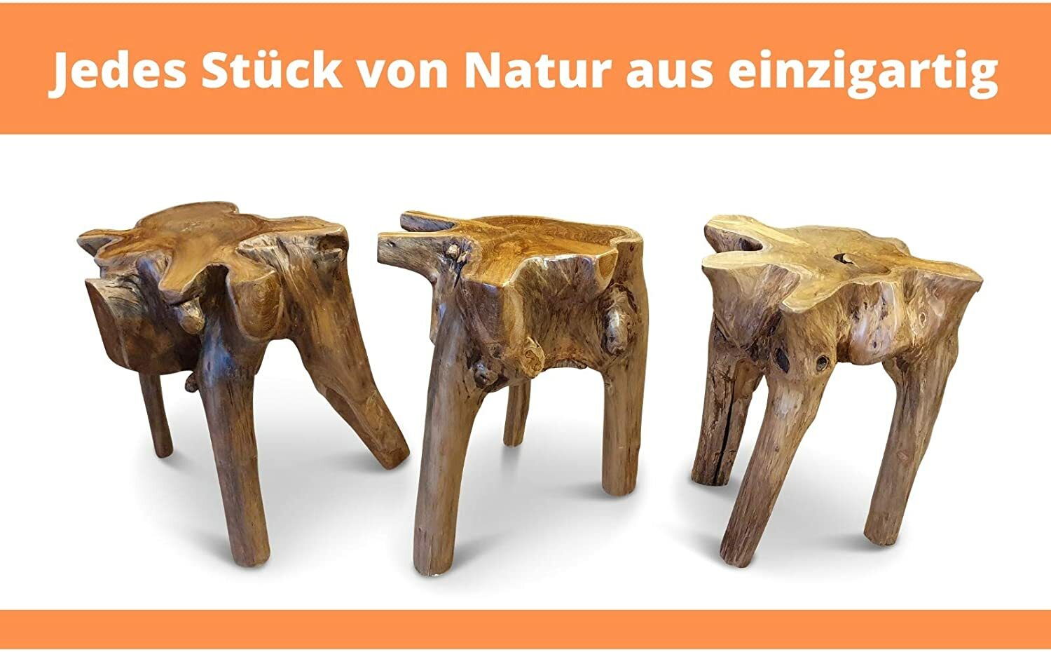 Side Table Wood Root Wood Teak Wood Root Table Flower Stool Solid Natural
