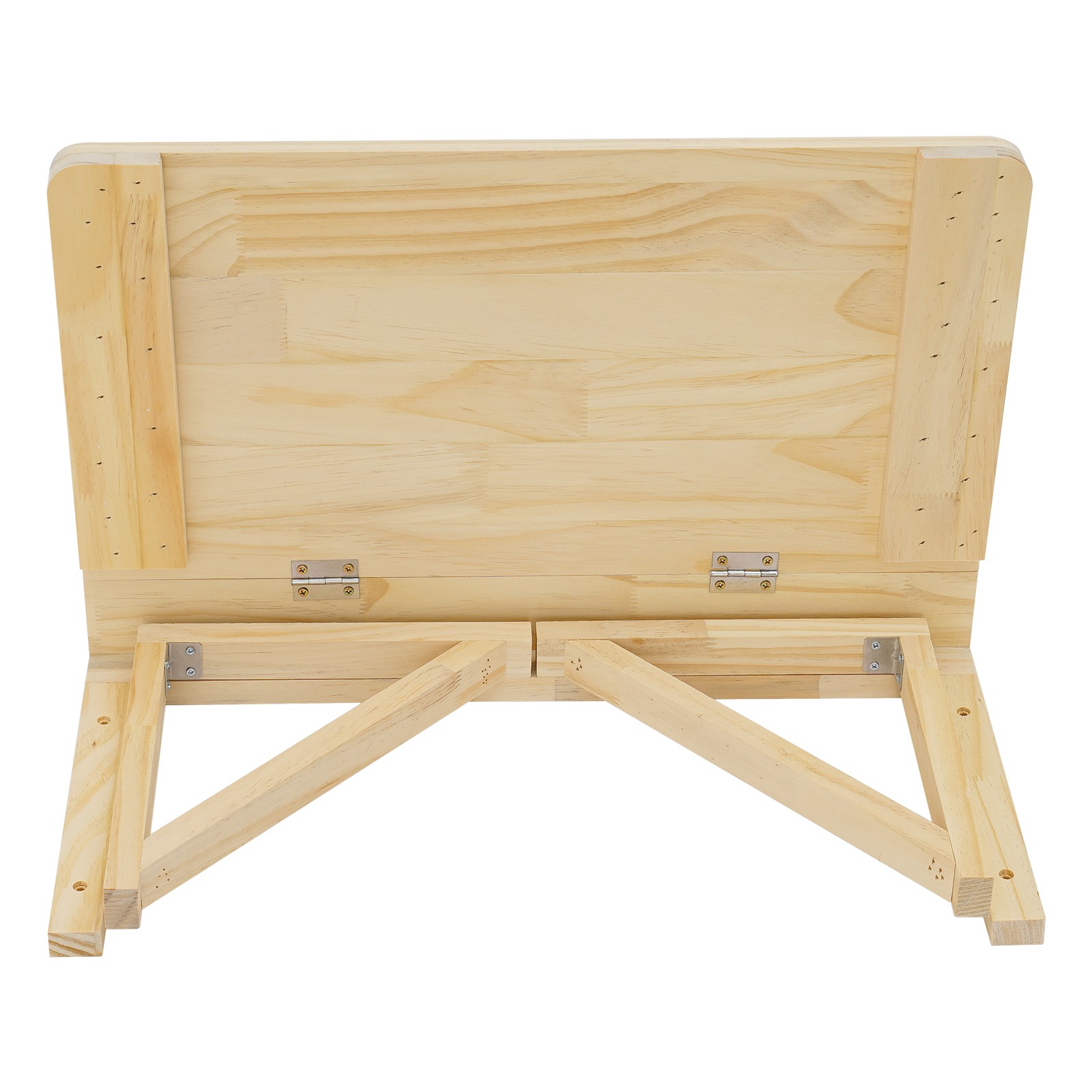 31.49*23.62*11.81in Wood Color Pine Wood Rustic Wall Mounted Folding Table