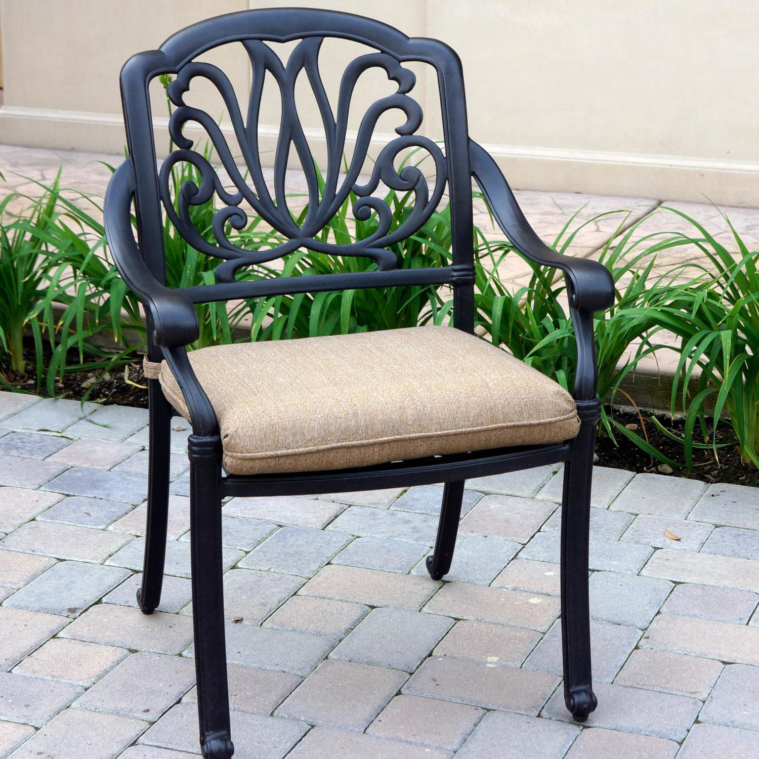 Elisabeth 9 Pc Cast Aluminum Dining Set 84 X 44 Inch Table & Swivel Rocker in