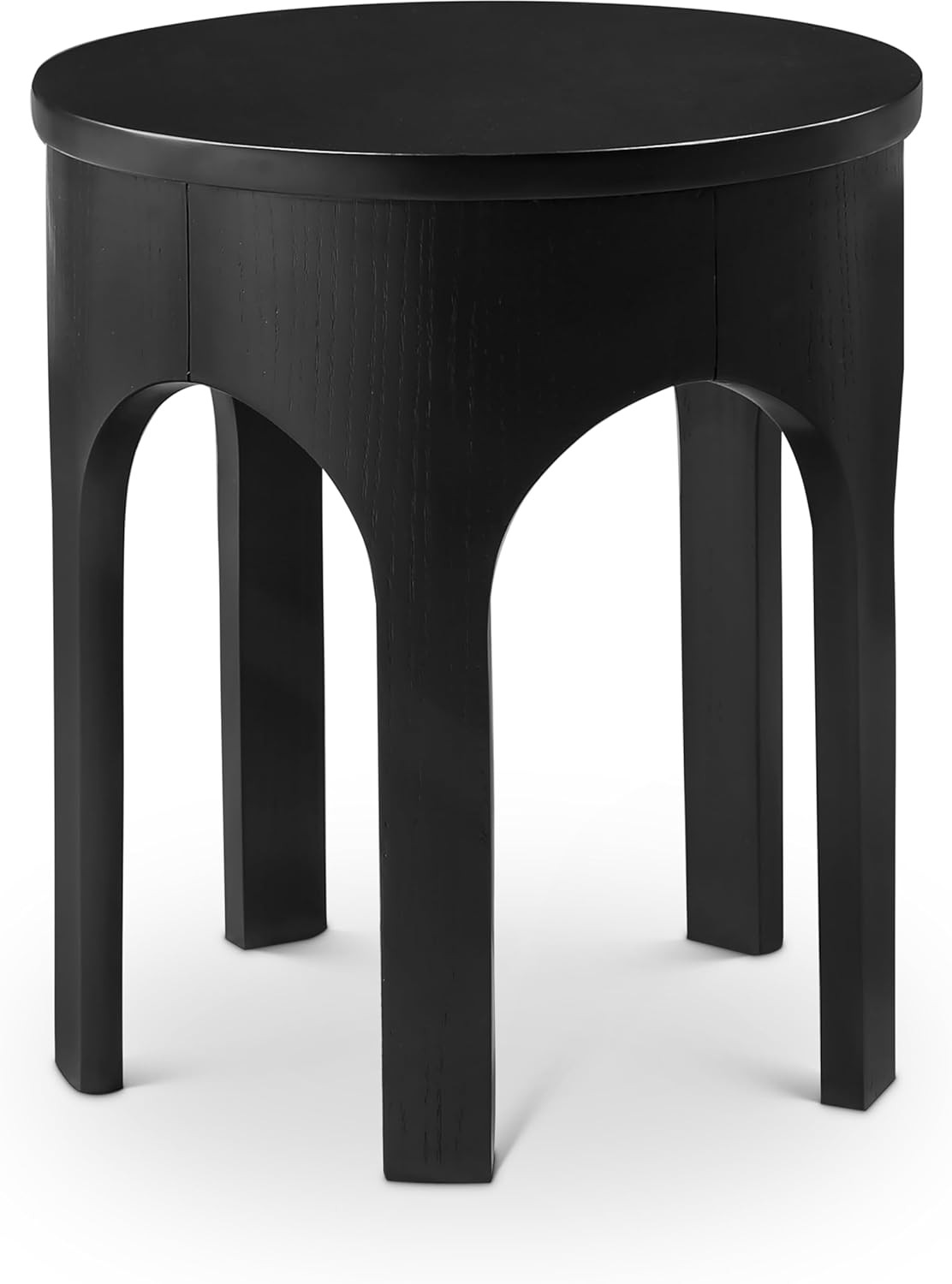 Art Deco Black Oak End Table – Westfield Collection 20″ x 22