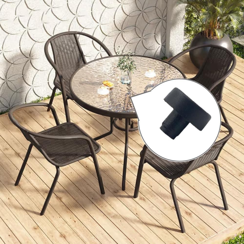 Durable PVC Glass Top Bumpers – 40 Pack for Furniture Protection and Cushioning