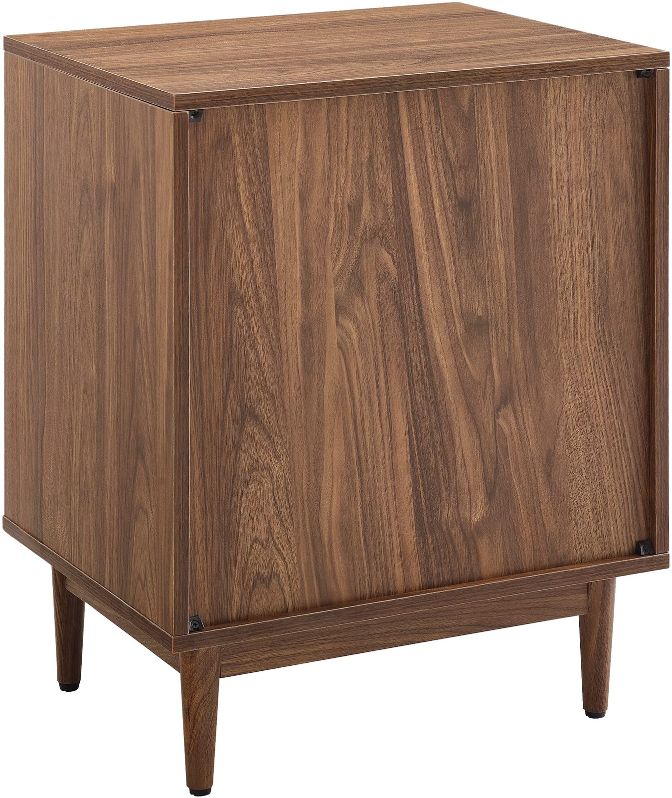 Crosley Furniture Liam End Table and 15.75 in x 20 x 25.5 in, Walnut