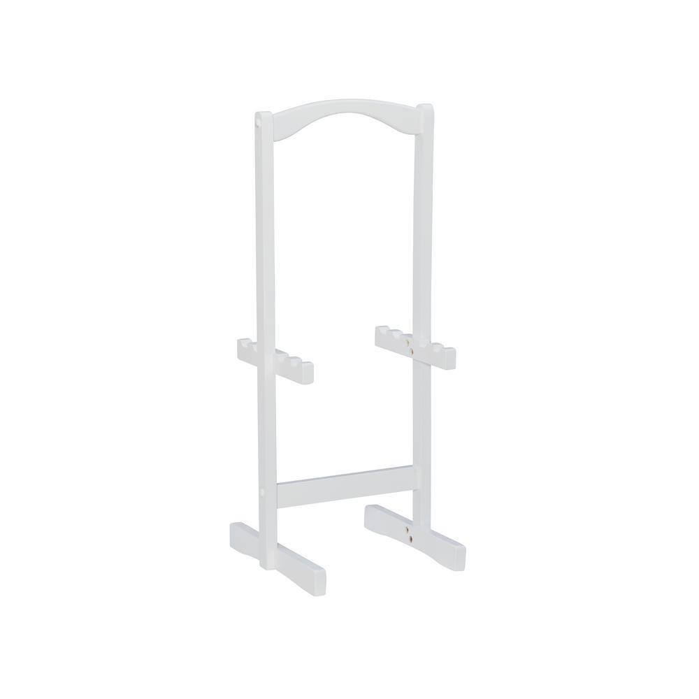 Fennec 15.75 In. L Wood Top Folding Tray White Tables