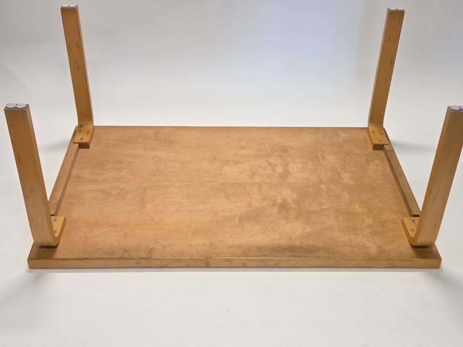 Alvar Aalto Artek Coffee Table 81B Finland L-legged Vintage Birch Original