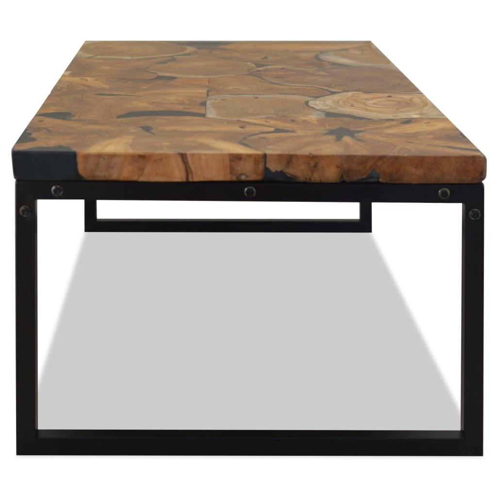 Coffee Table Teak Resin 43.3″x23.6″x15.7