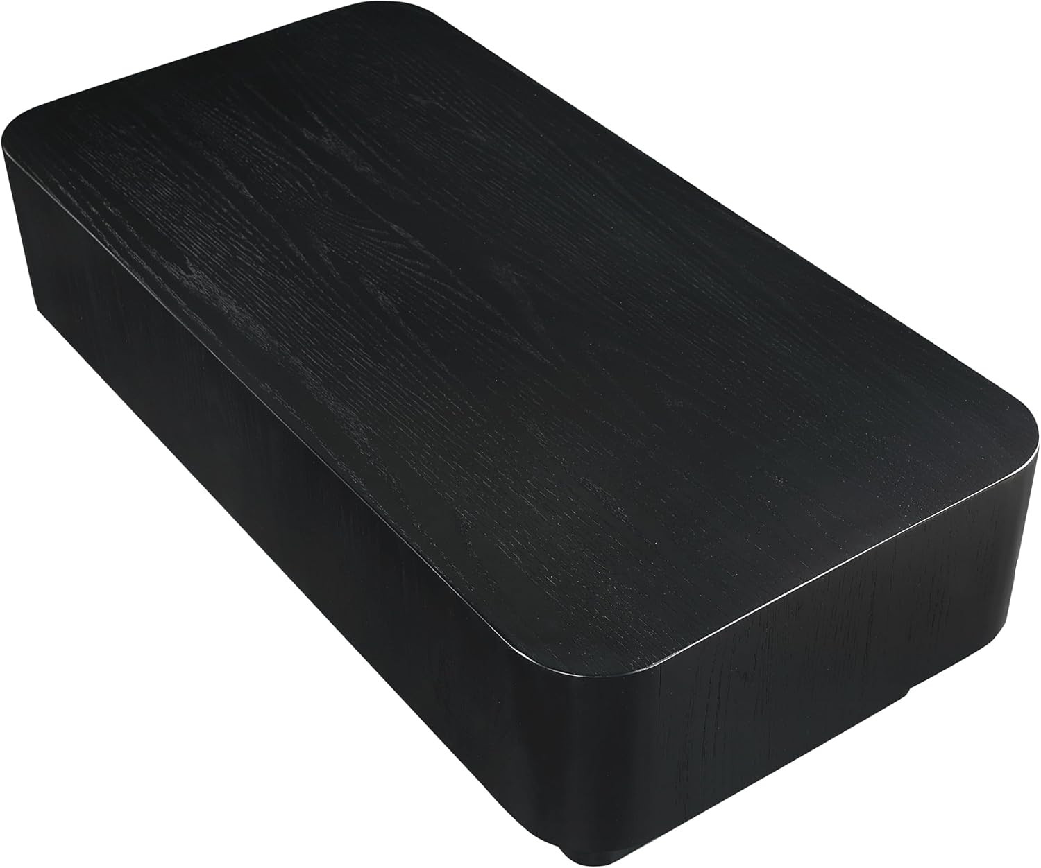 Art Deco Black Coffee Table – Oakmont Collection, 52″ W x 26″ D x 15″ H