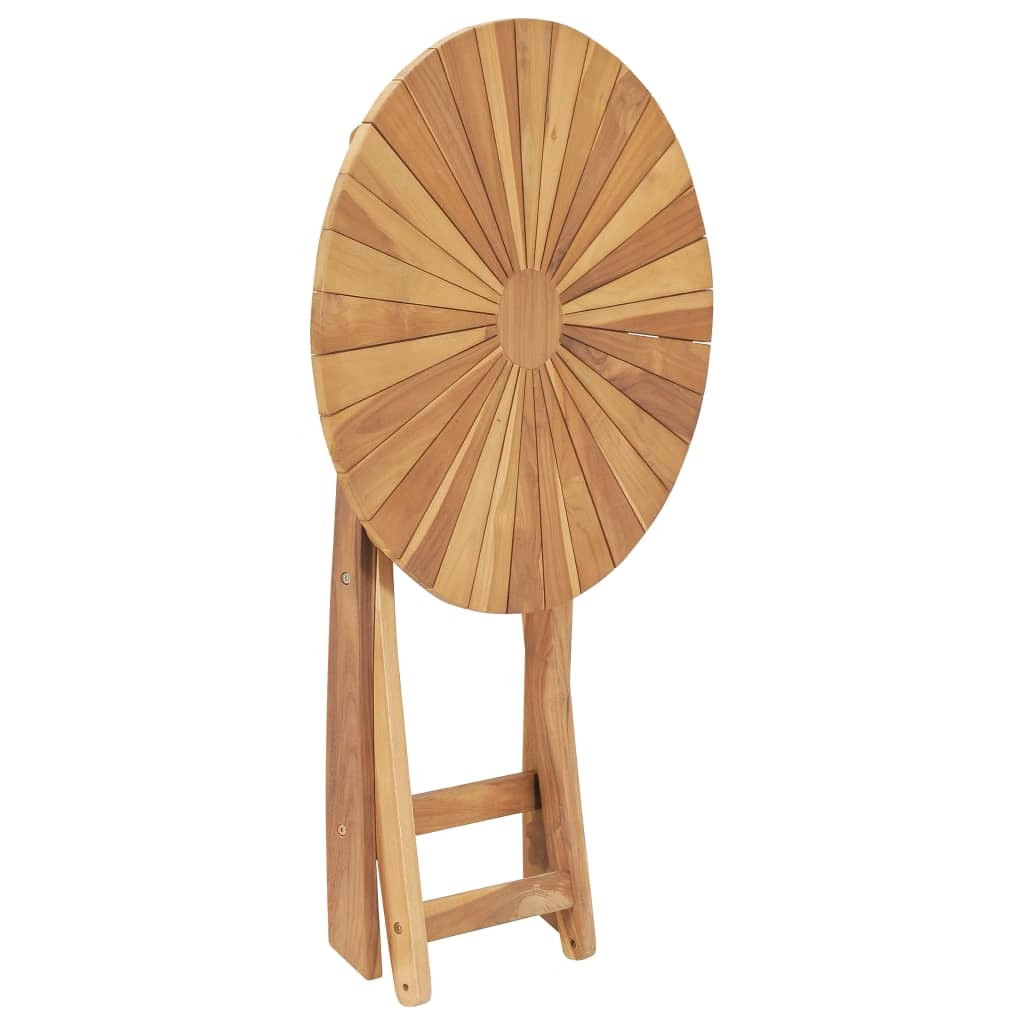 Outdoor Table Natural teak Solid teak wood Small Foldable