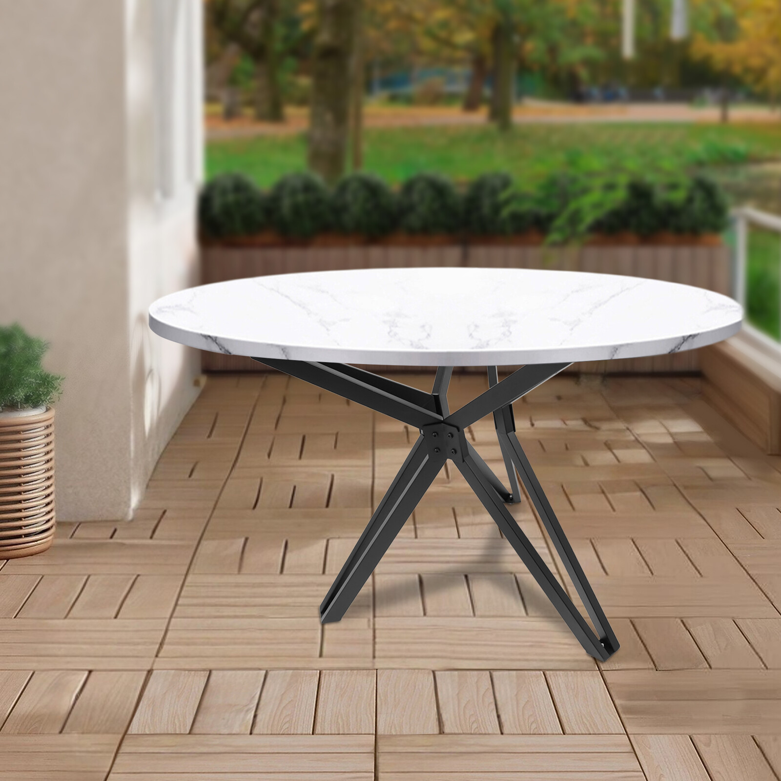 Modern Table Base Pedestal Dinning Table Legs with Suction Cups Free Standing US
