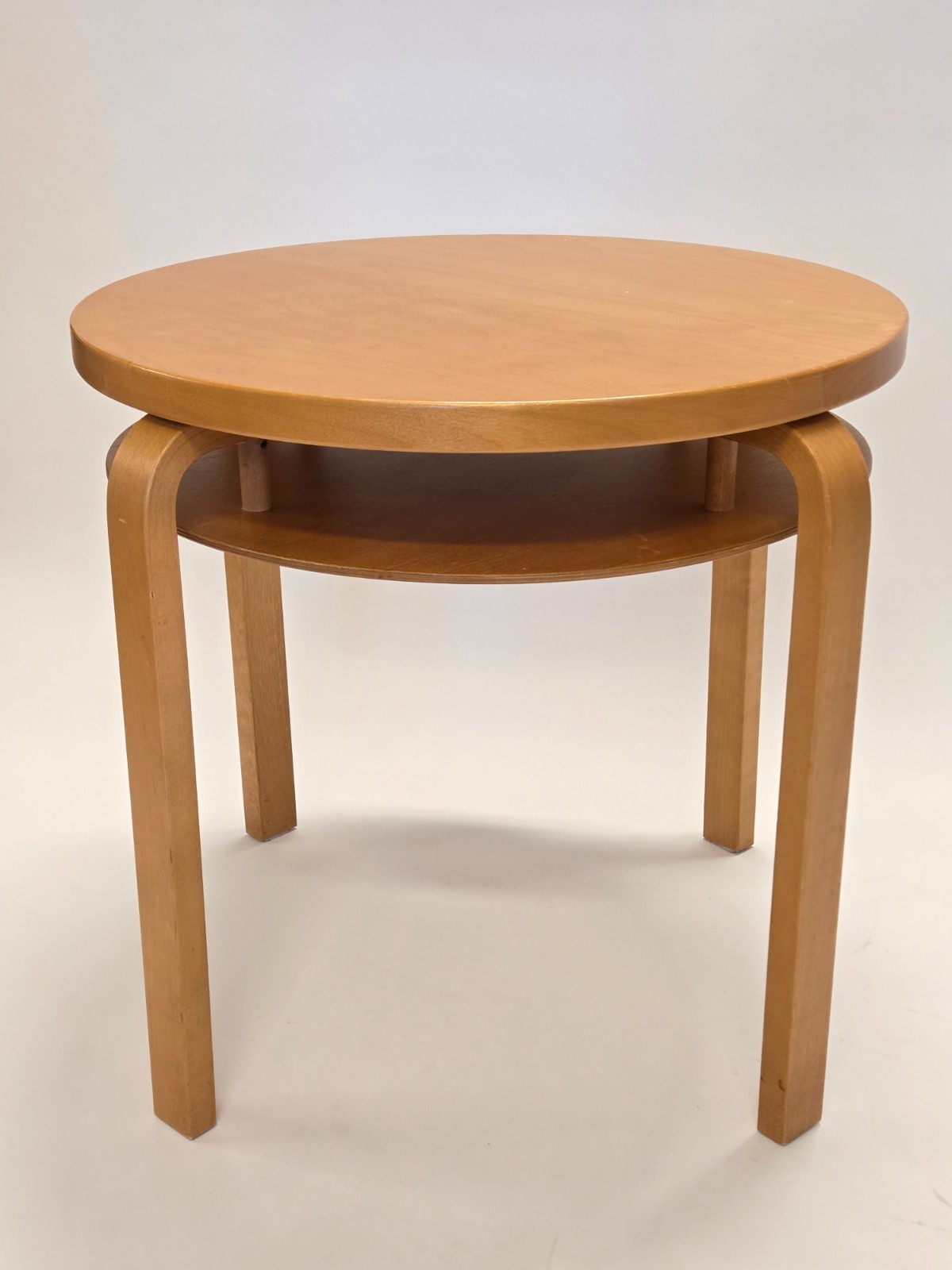 Alvar Aalto Artek Club Table Finland L-legged Birch Original