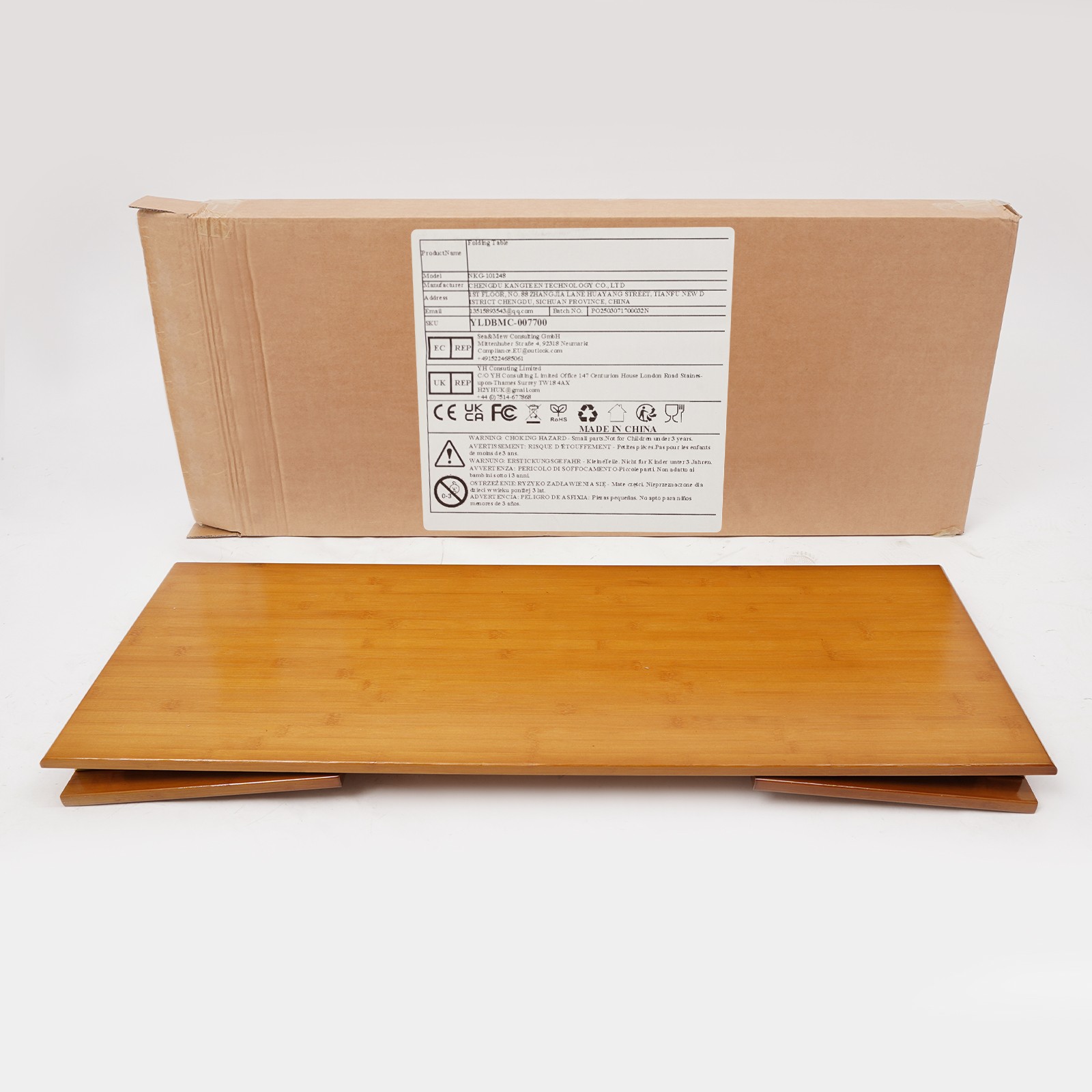 Bamboo Foldable Coffee Table Floor Table Home Decor for Living Room/Bedroom