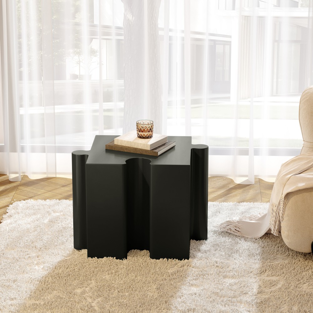 Puzzle Art Side Table Modular Convex Edge MGO Table