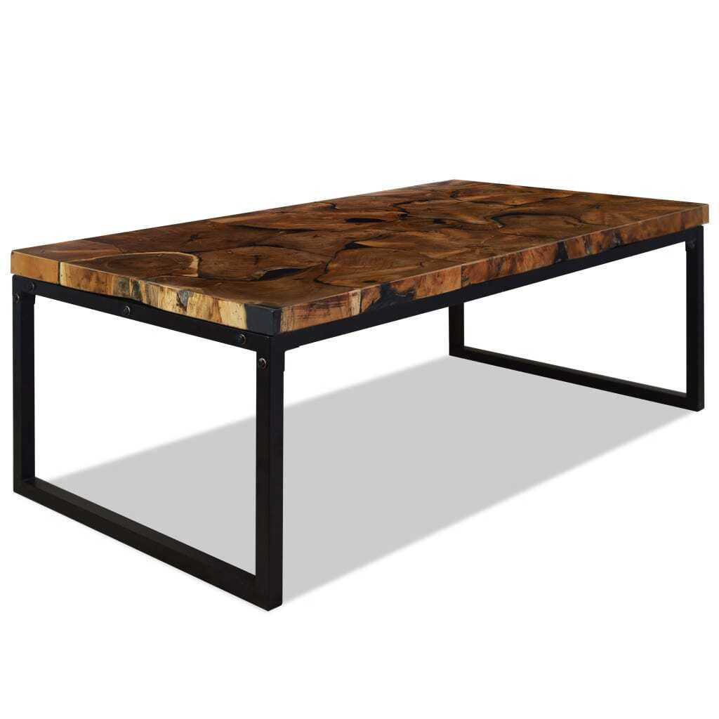 Coffee Table Teak Resin 43.3″x23.6″x15.7