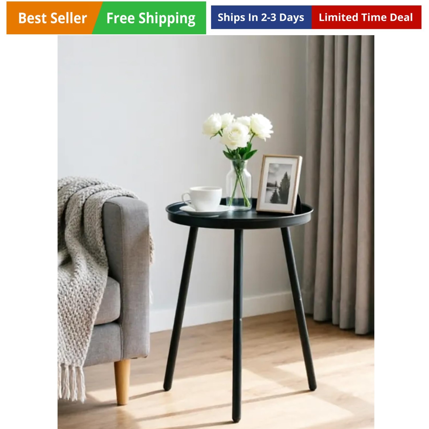 Side Table: End Table for Any Room – Small Side Tables for Small Spaces All M…