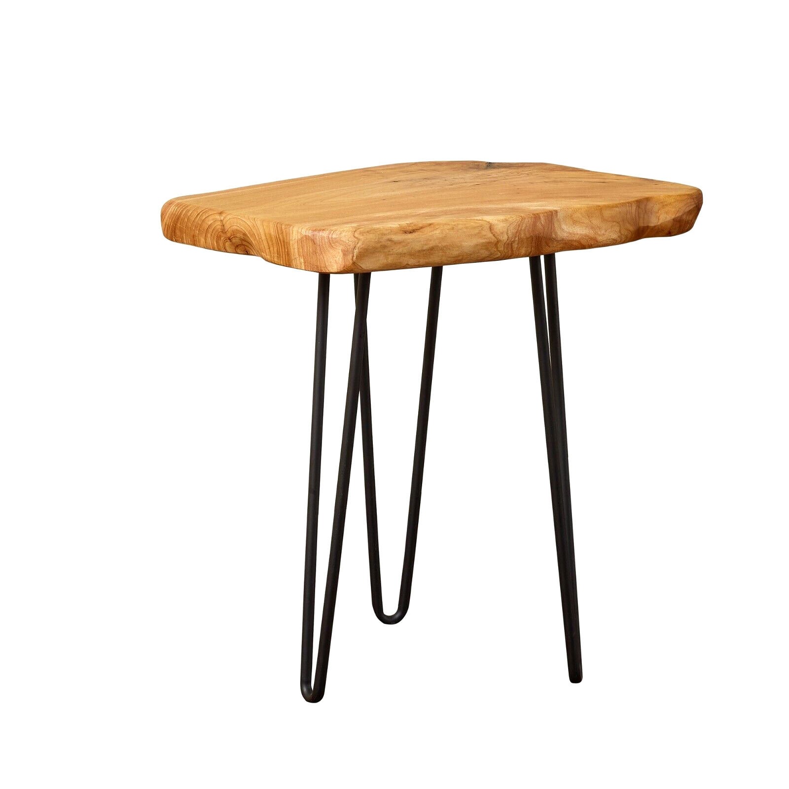 GREENAGE Cedar Roots Stool Natural Edge Coffee Table Side Table Nightstand 21″ H