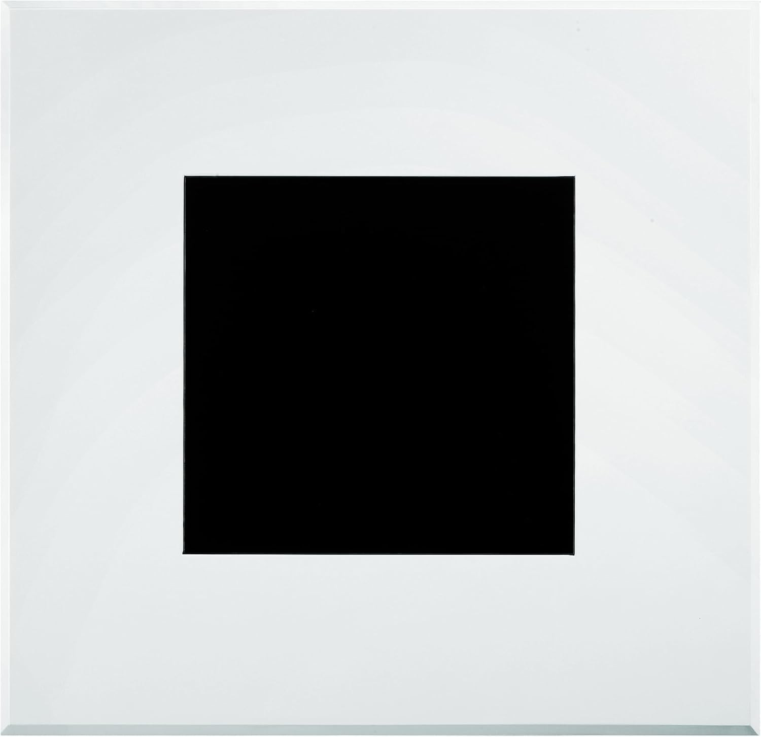 Alisha-Mae Modern White Coffee Table with Geometric Base for Any Room
