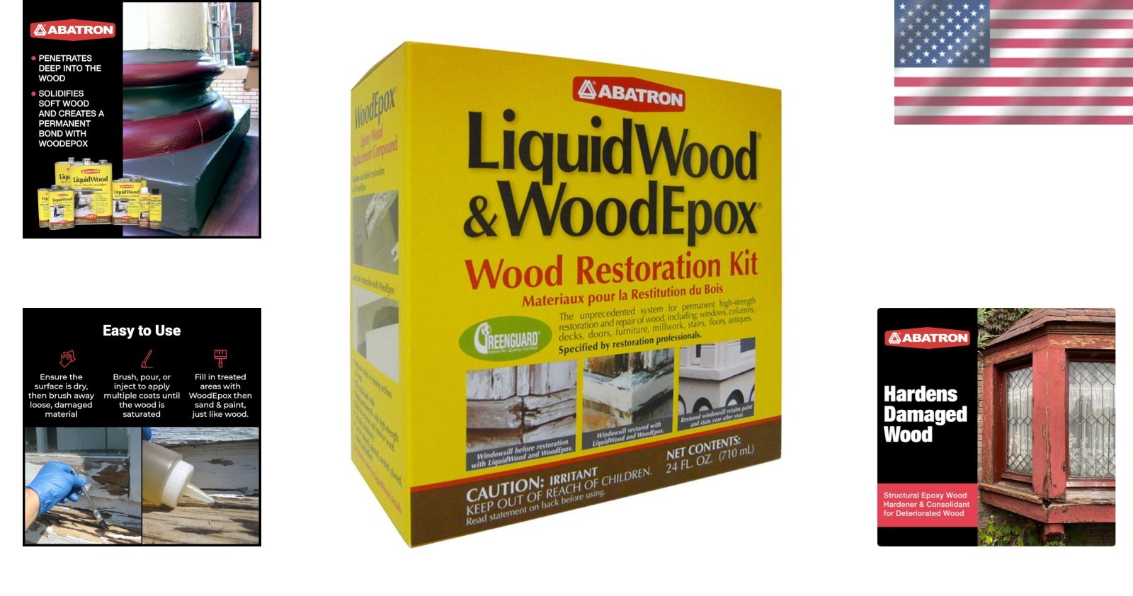 Professional-Grade Wood Restoration Kit: Waterproof Epoxy for Lasting Strength