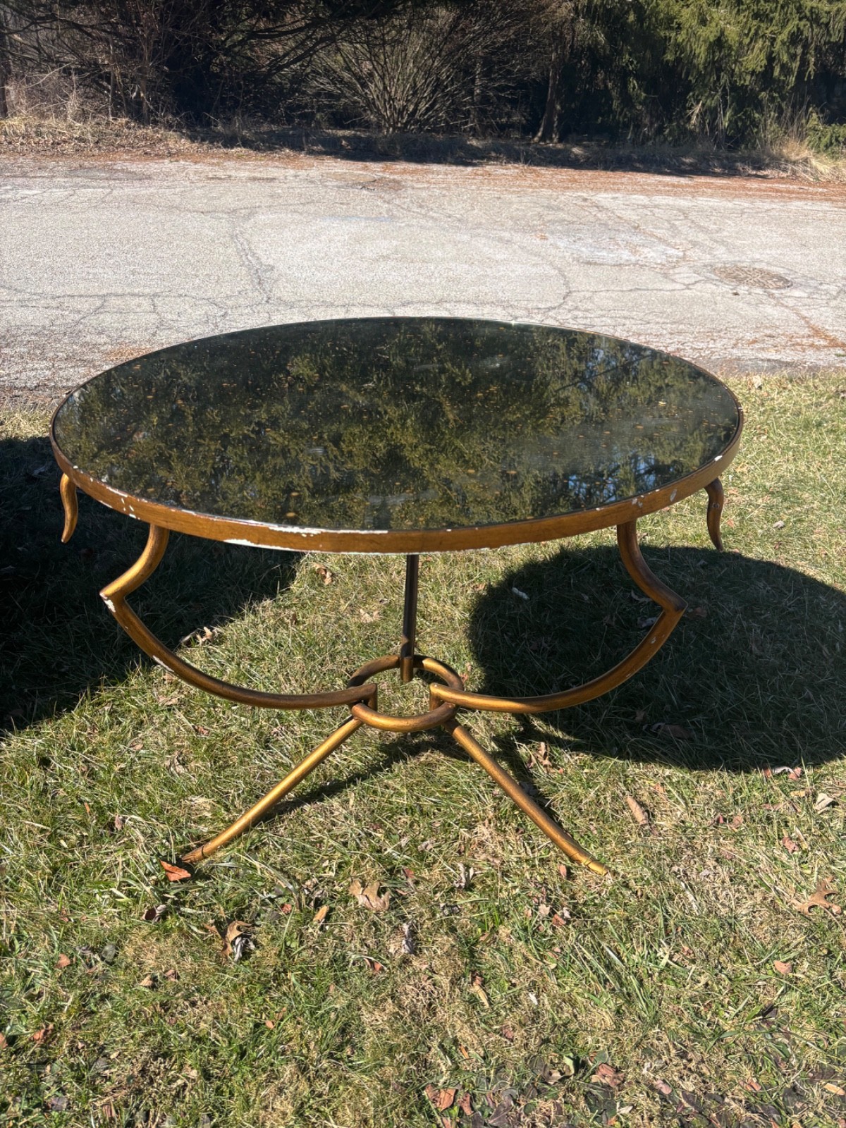 French Art Deco Table