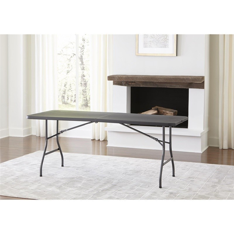 6ft Folding Centerfold Table Heavy Duty Waterproof Resin Ideal Events & Picnics