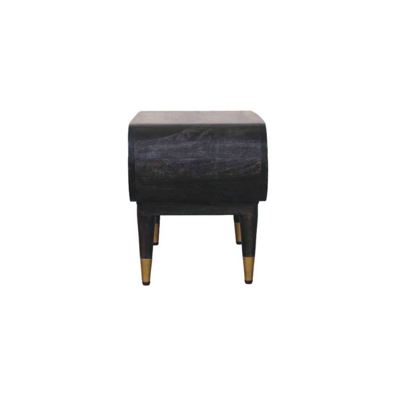 Velvet Mocha Curved Media Console