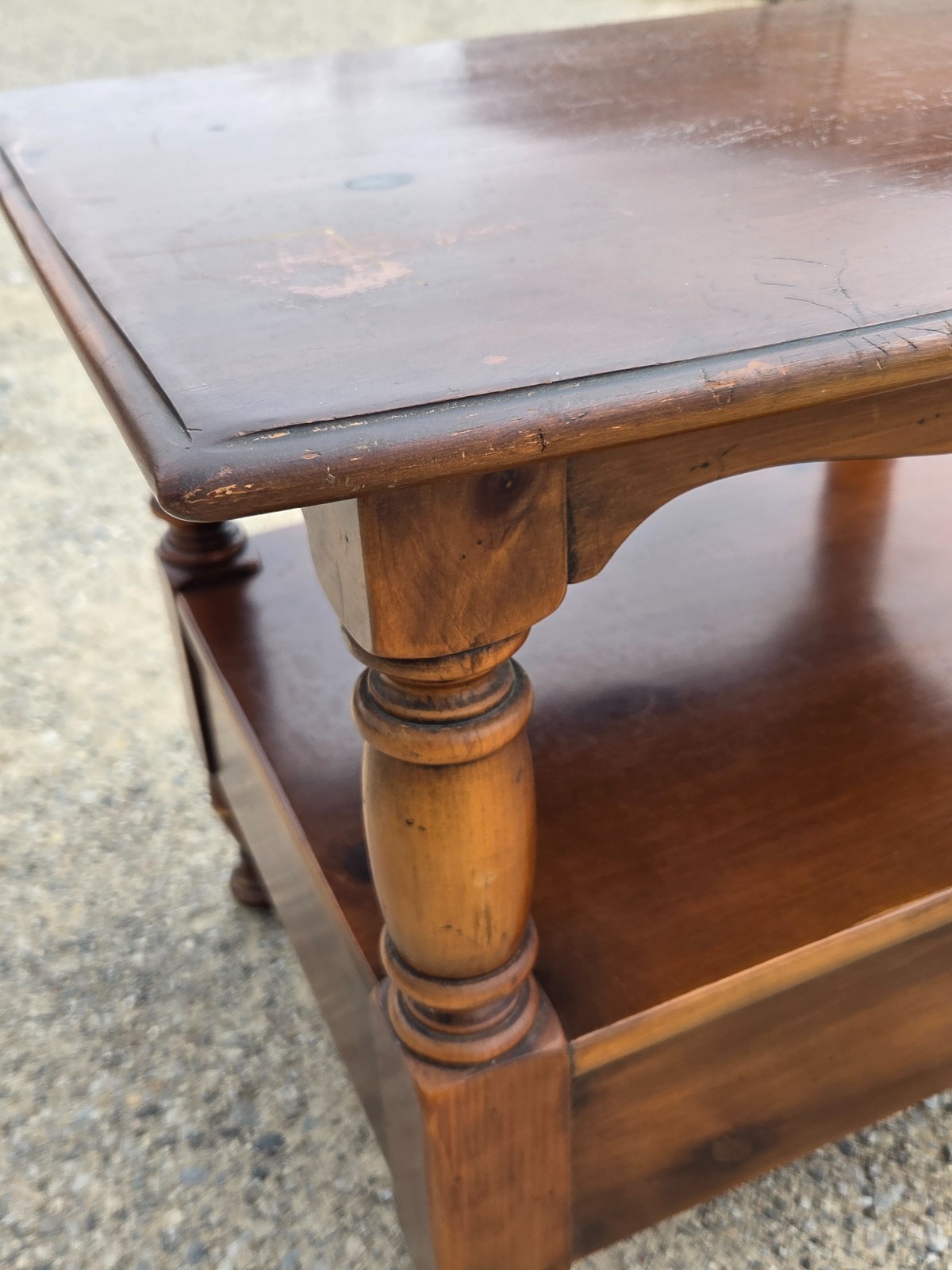 Pine Shop Original Company Side / End With Drawer