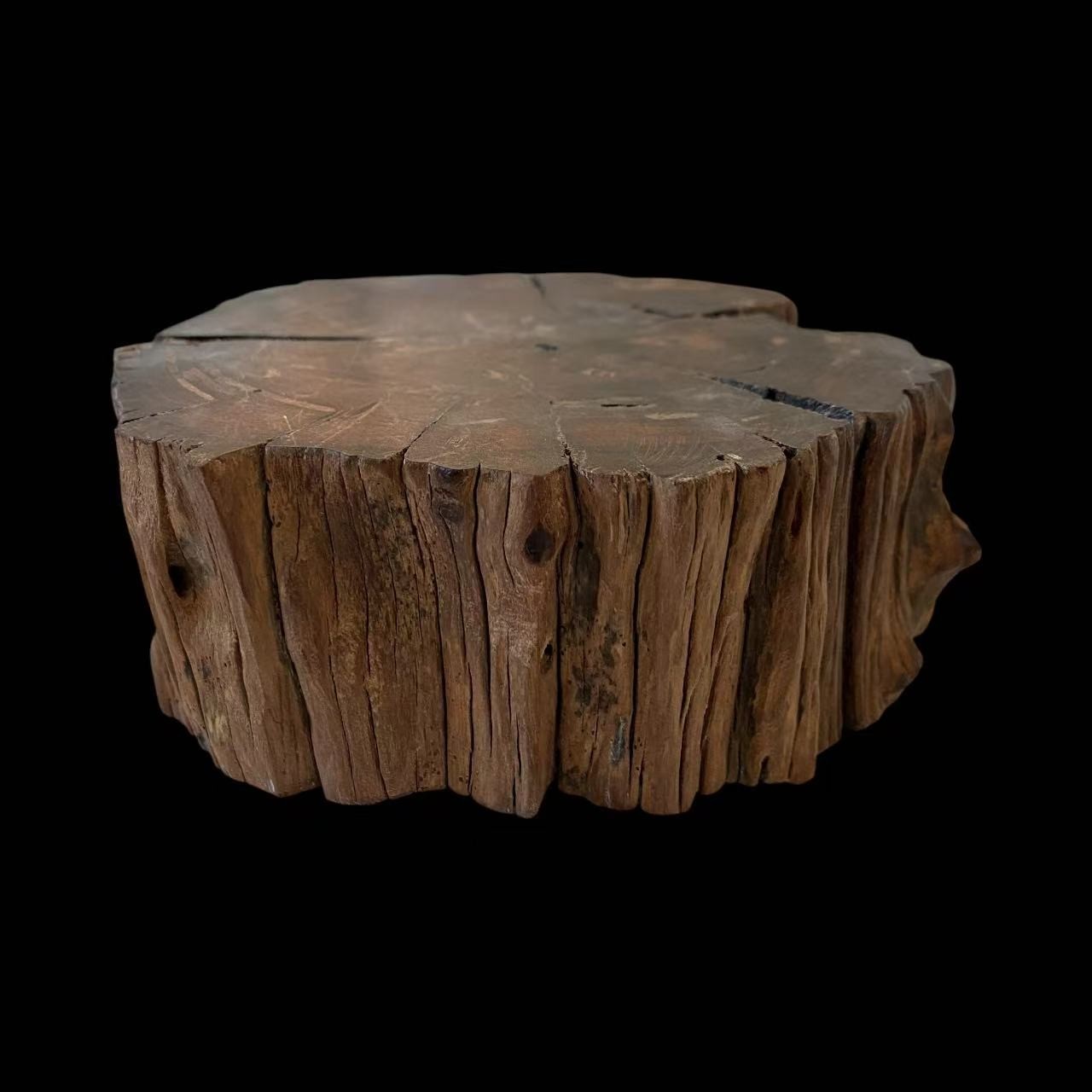 Wooden Stand, Solid teak wood Natural style, Perfect for Display/Plants/Crystals