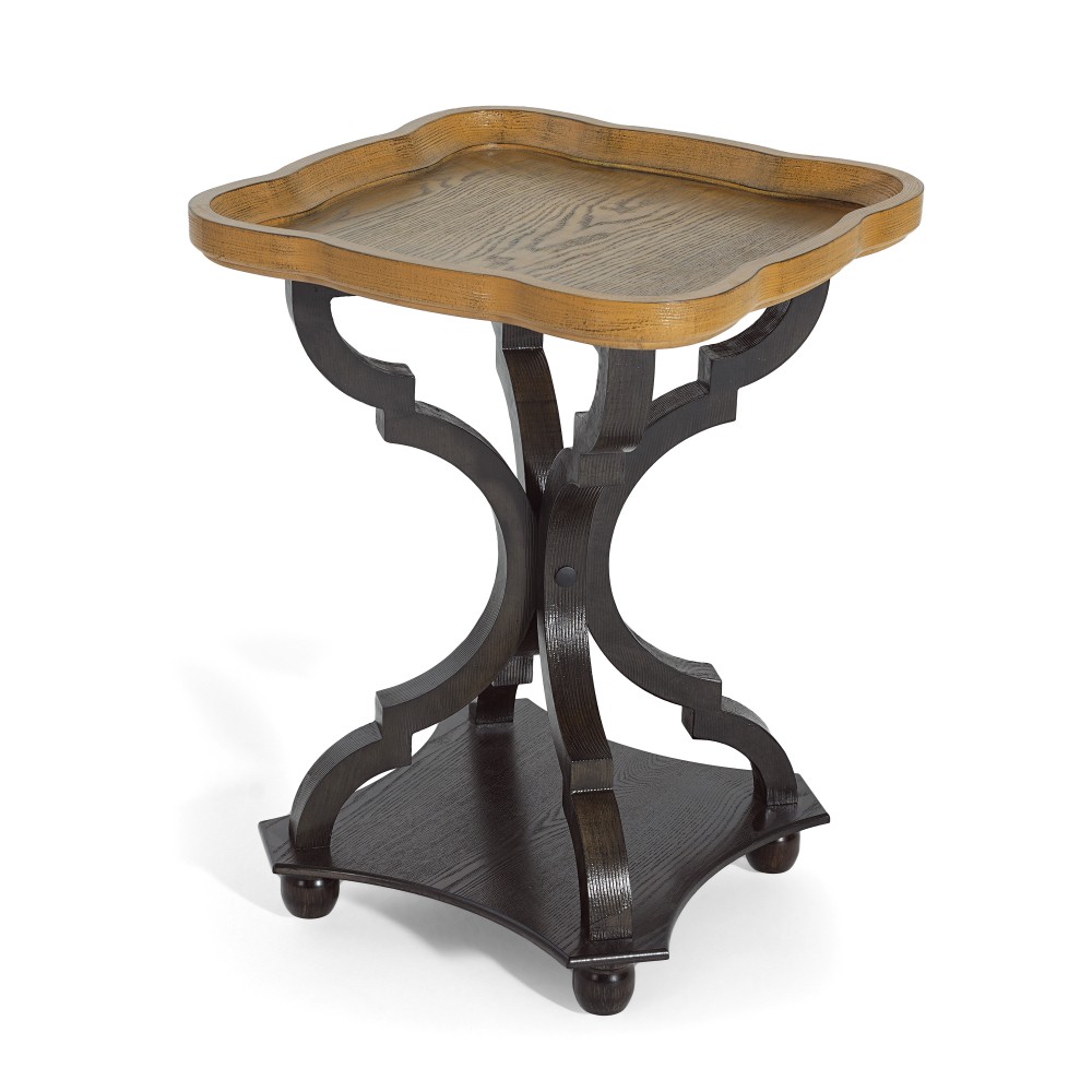 End Table(Natural+Black-69816new color)