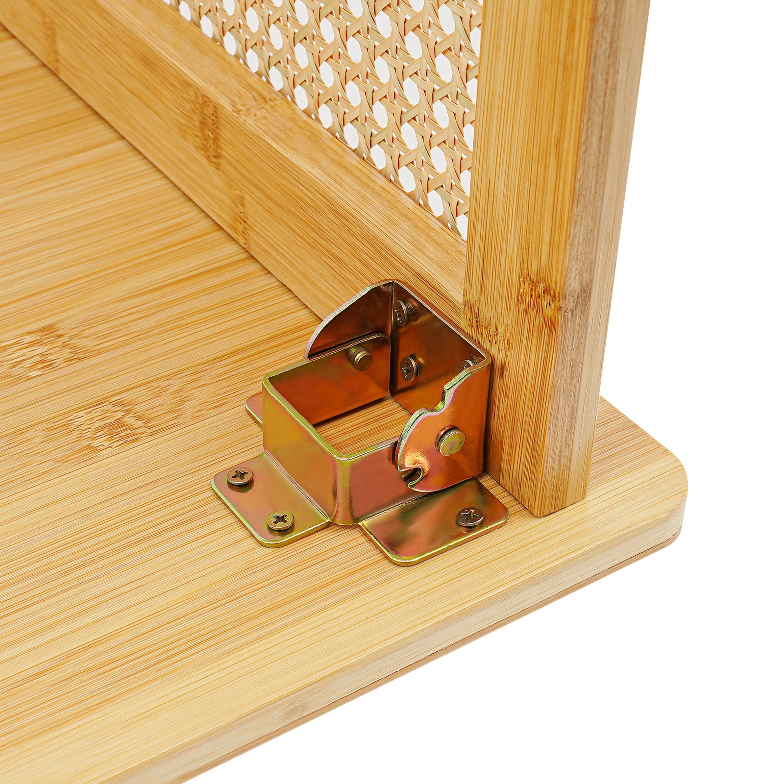 Bamboo Foldable Folding Floor Low Coffee Table for Sitting on The Floor