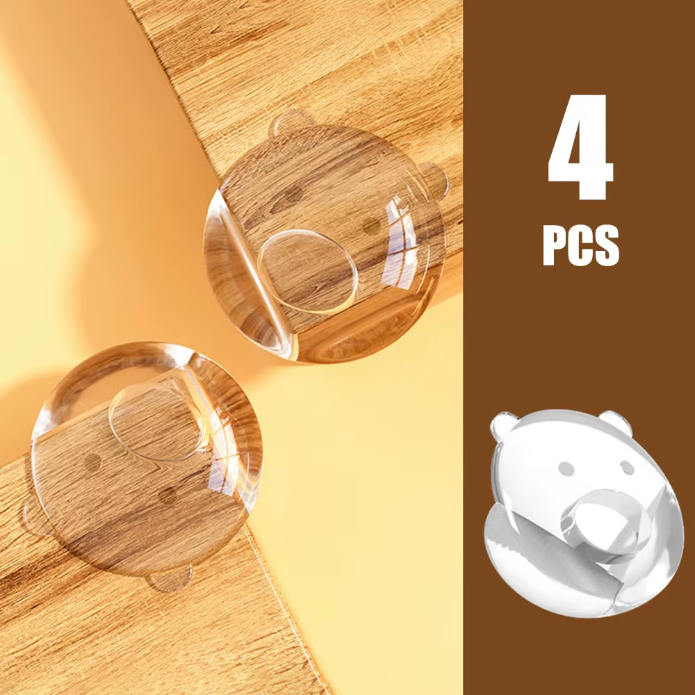 10PCS/4PCS Clear Anti-Collision Coffee Table Furniture Corner Protectors Childre