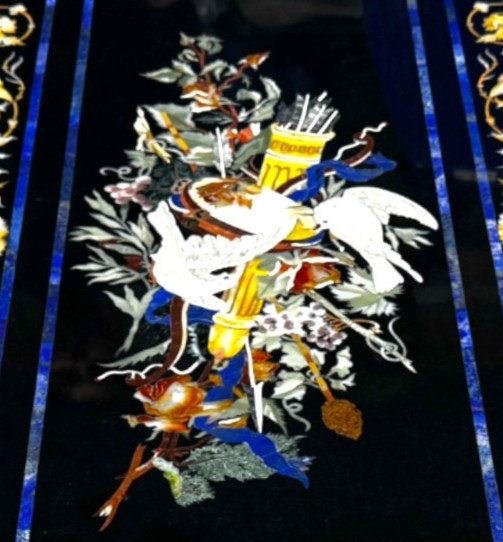 4ft x 2ft Beautiful Coffee Table Top Marble Inlaid Pietra Dura Floral Voge…