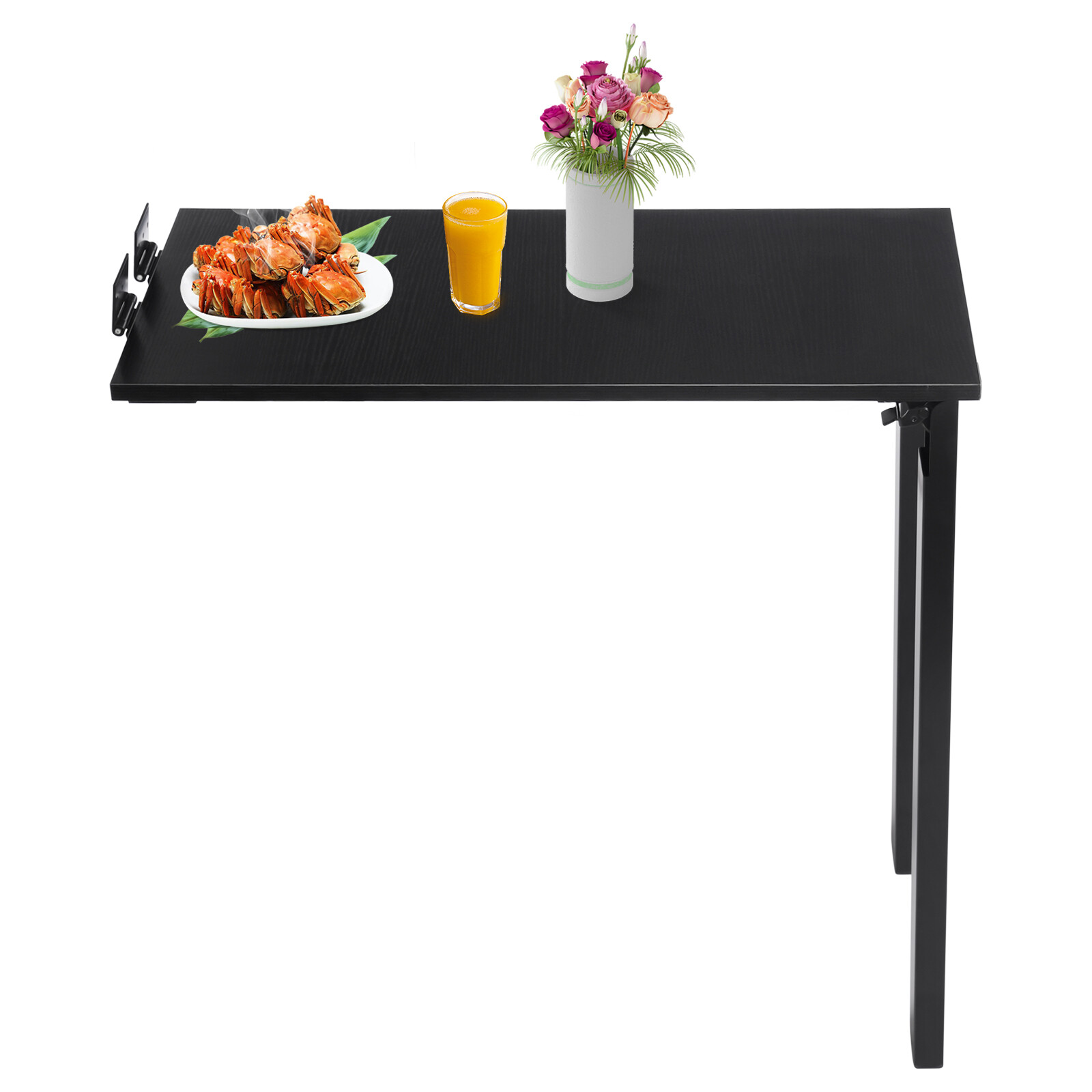 Wall Mounted Floating Folding Table Laptop Desk Home Office 29.52*15.75*29.1 in
