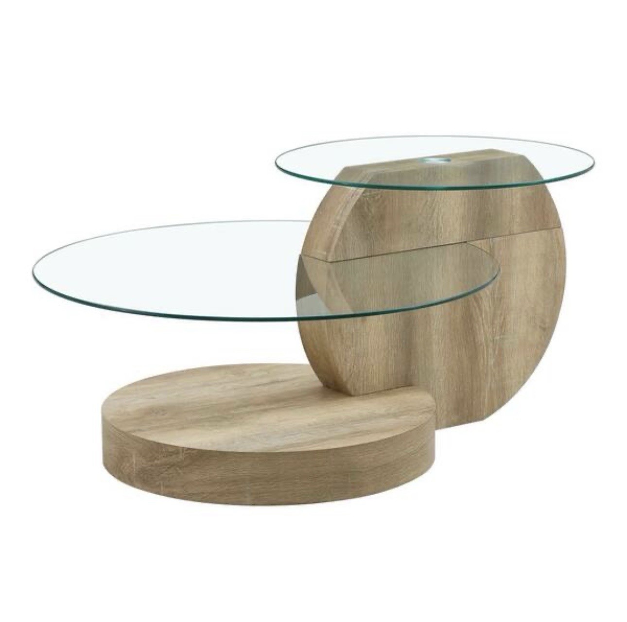 Coffee Table Natural Wood Color Living Room Furniture