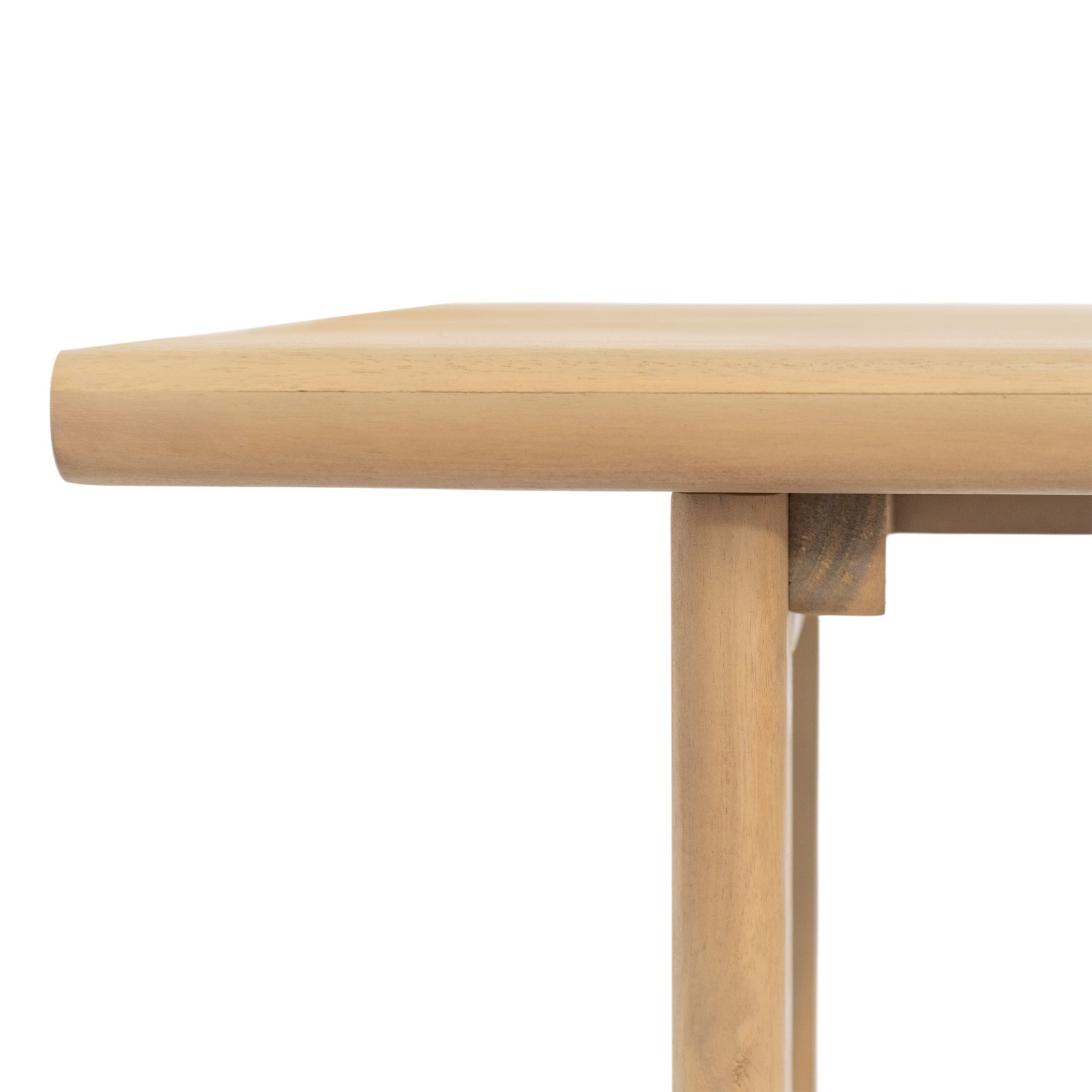Rectangular Acacia Wood Outdoor Buffet Console Table Light Teak