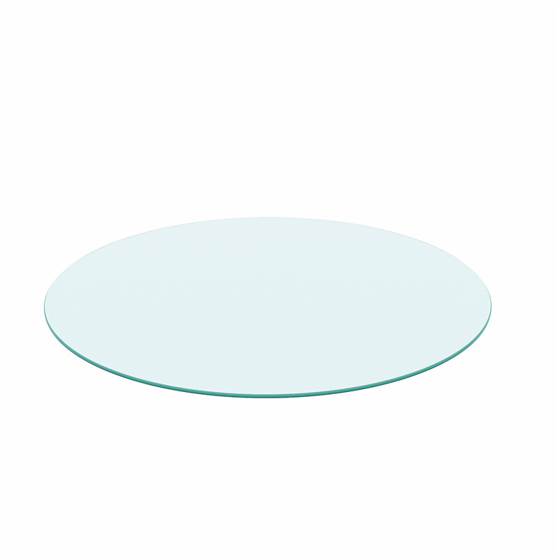 20″-36″ Round Tempered Glass Table Top 1/4” Inch Thick Round Polished Edge