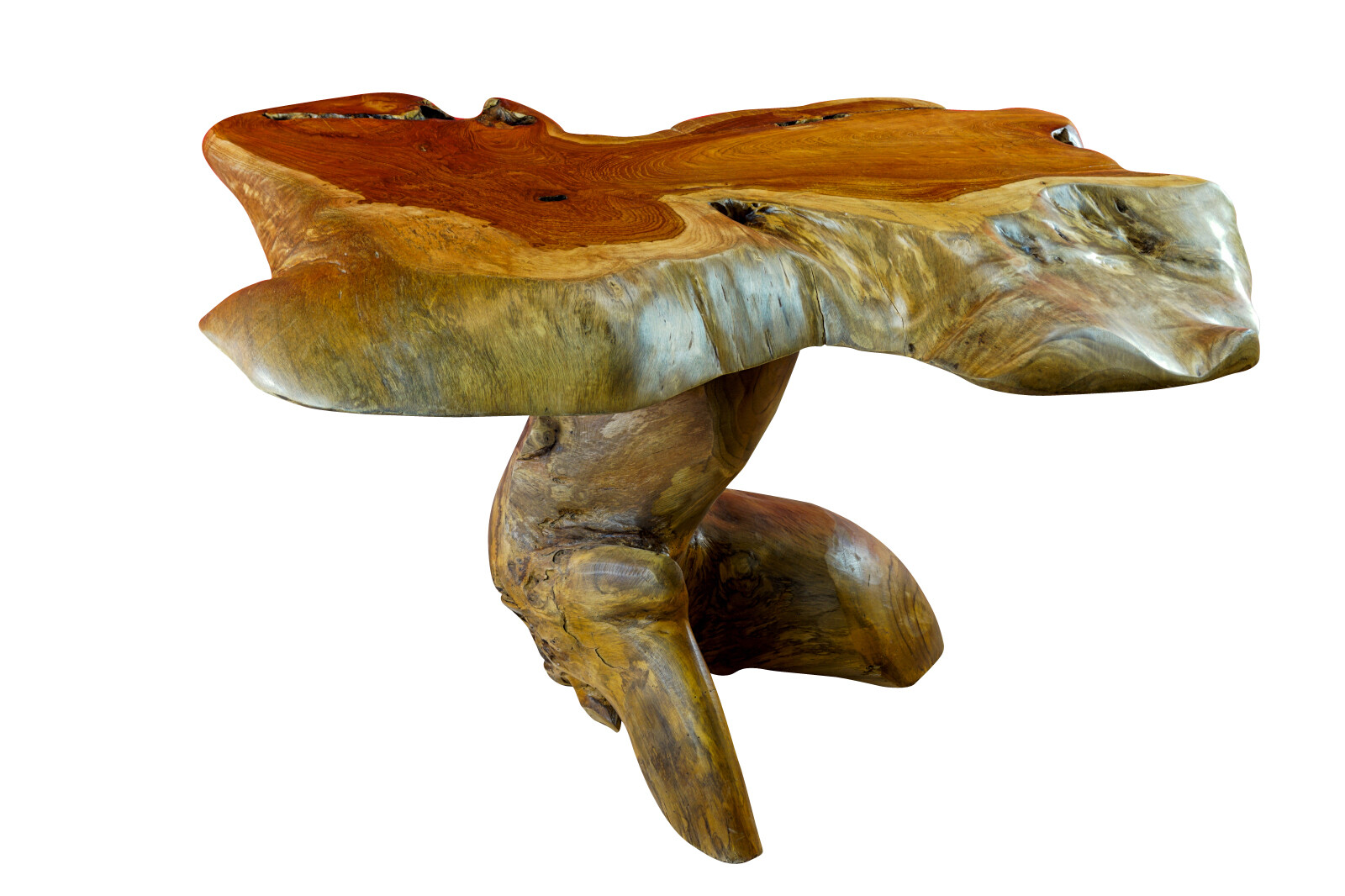 Solid Wood Coffee Table Wood Teak Root Wood Living Room Sofa Table Teak Rustic