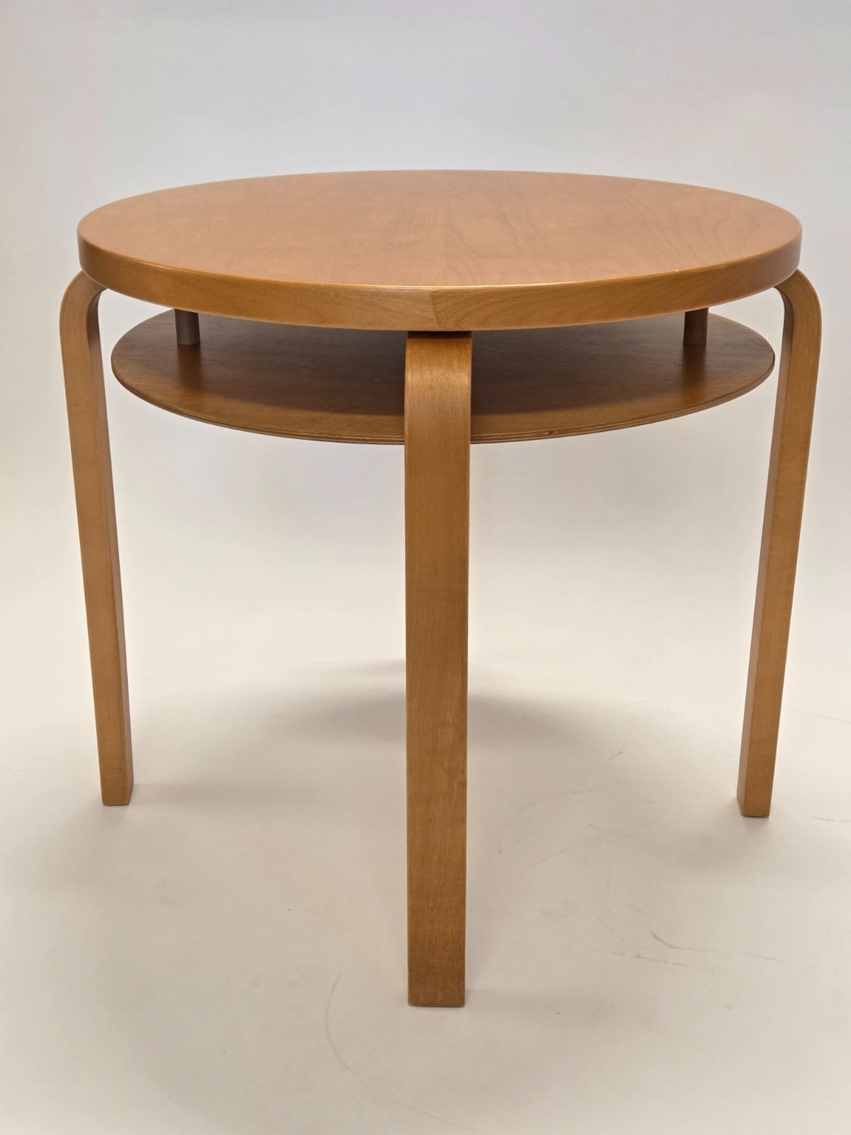 Alvar Aalto Artek Club Table Finland L-legged Birch Original