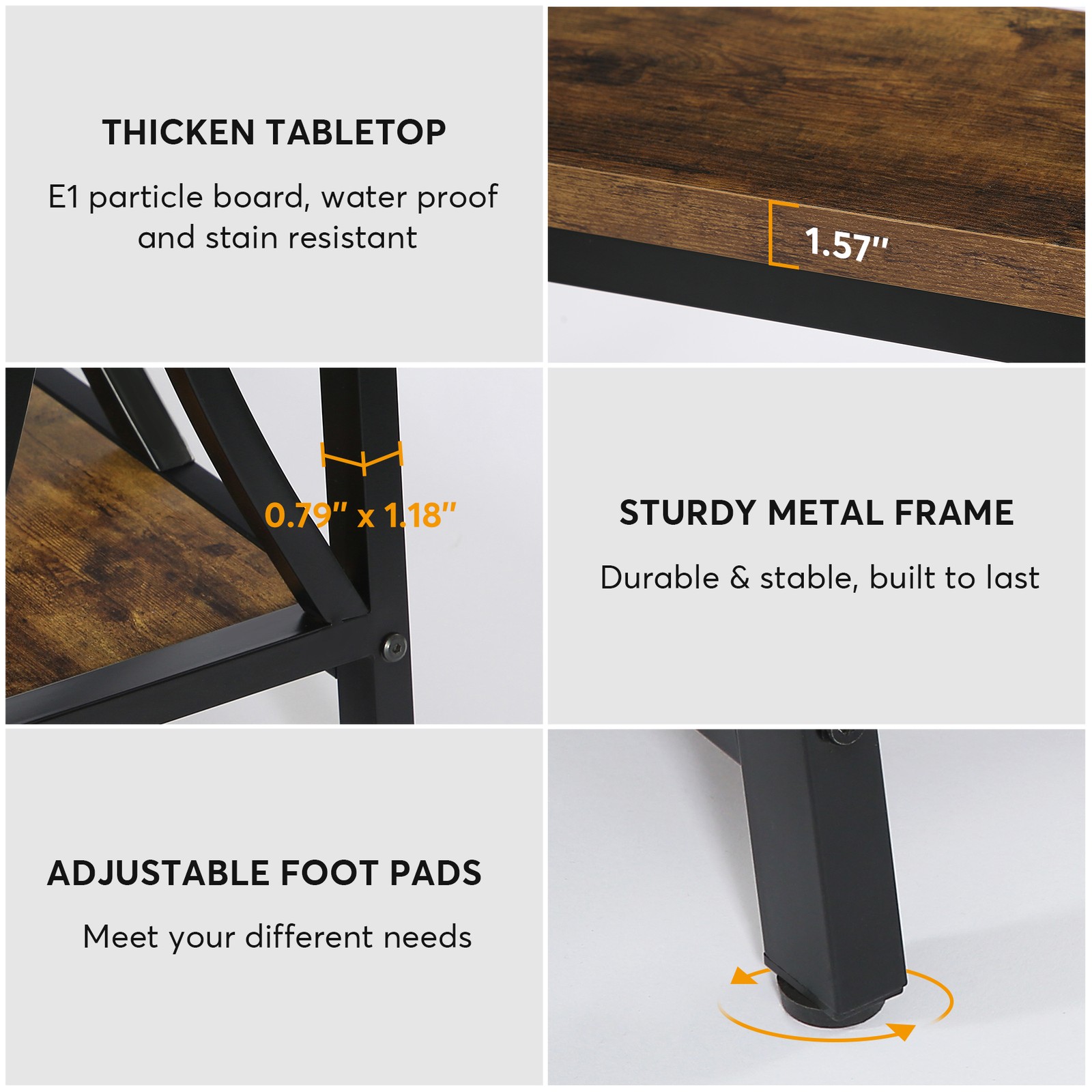 70.9” Console Table, Entryway Narrow Long Sofa Table Behind Couch with Storage