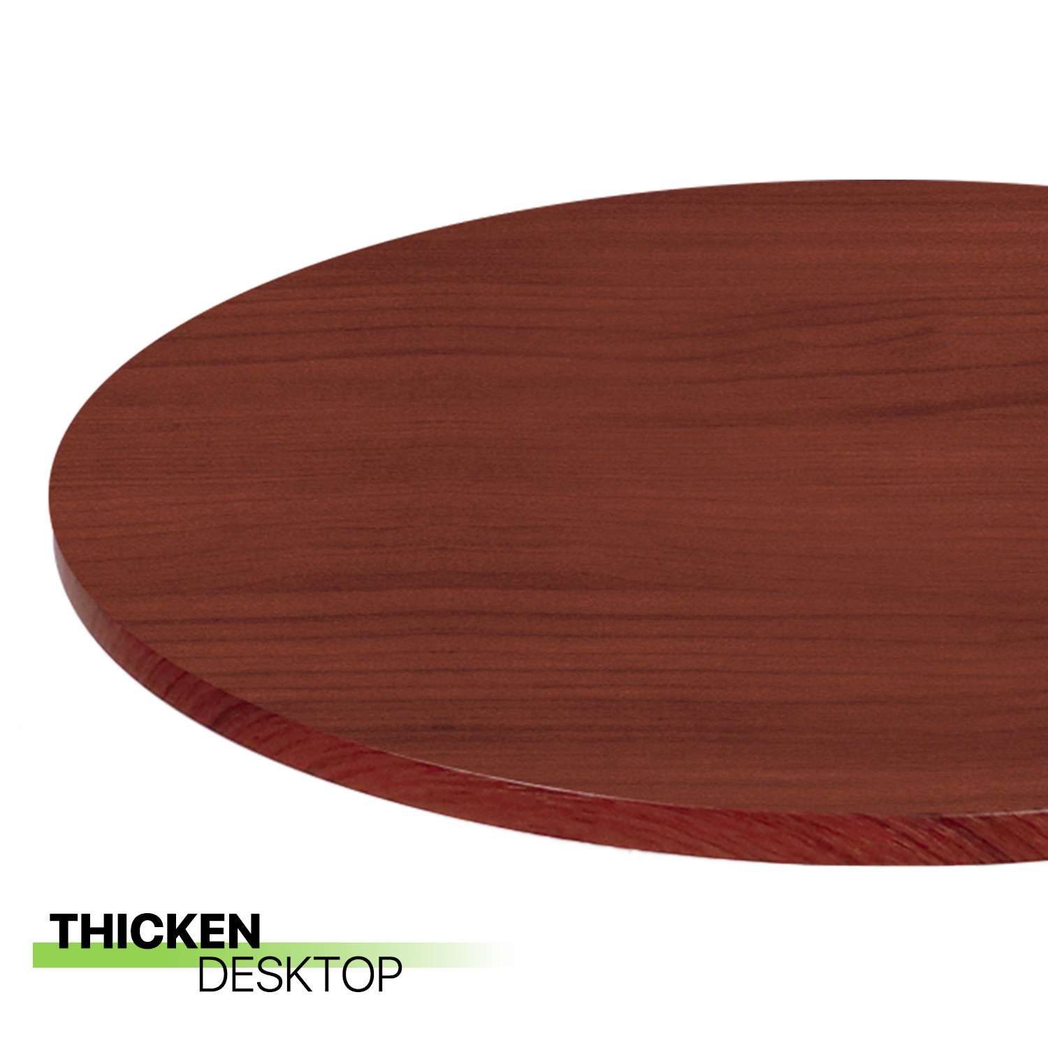 Red Adjustable Height Counter Pub Bar Table Wood Round 360 Swivel Tabletop Home