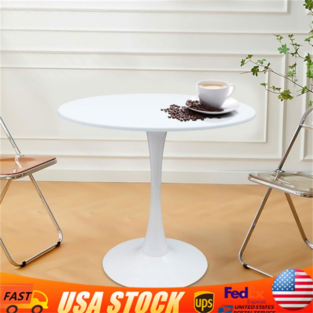 Small Indoor End Table Living Room, Bar,Dining Table, Modern Round Kitchen Table