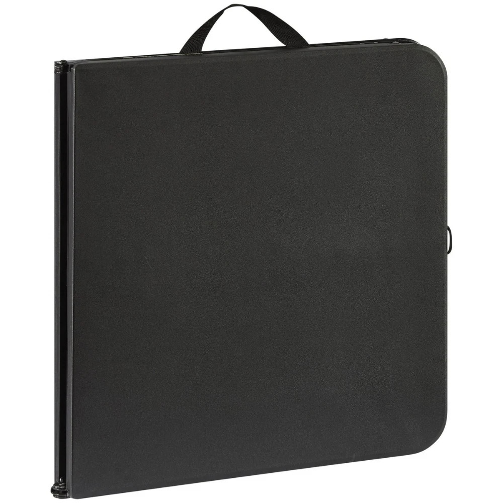 Mainstays 40″ Adjustable Height Centerfold Folding Table, Black