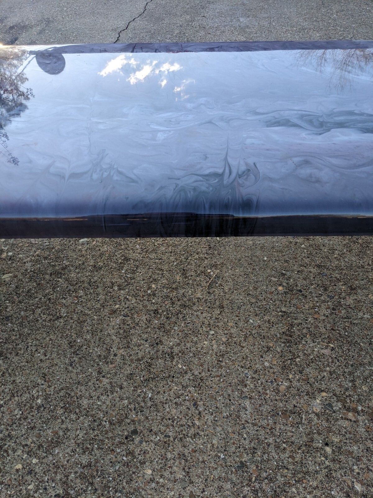 epoxy resin wood coffee table