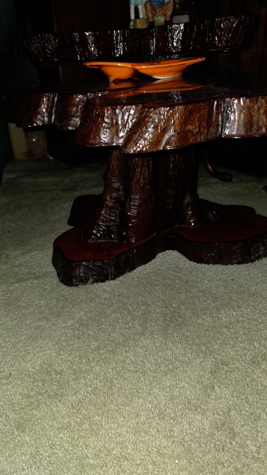 redwood burl table